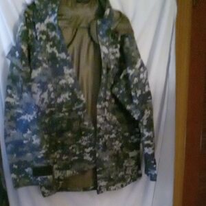 Men's Parka Working US Navy Camouflage Jacket